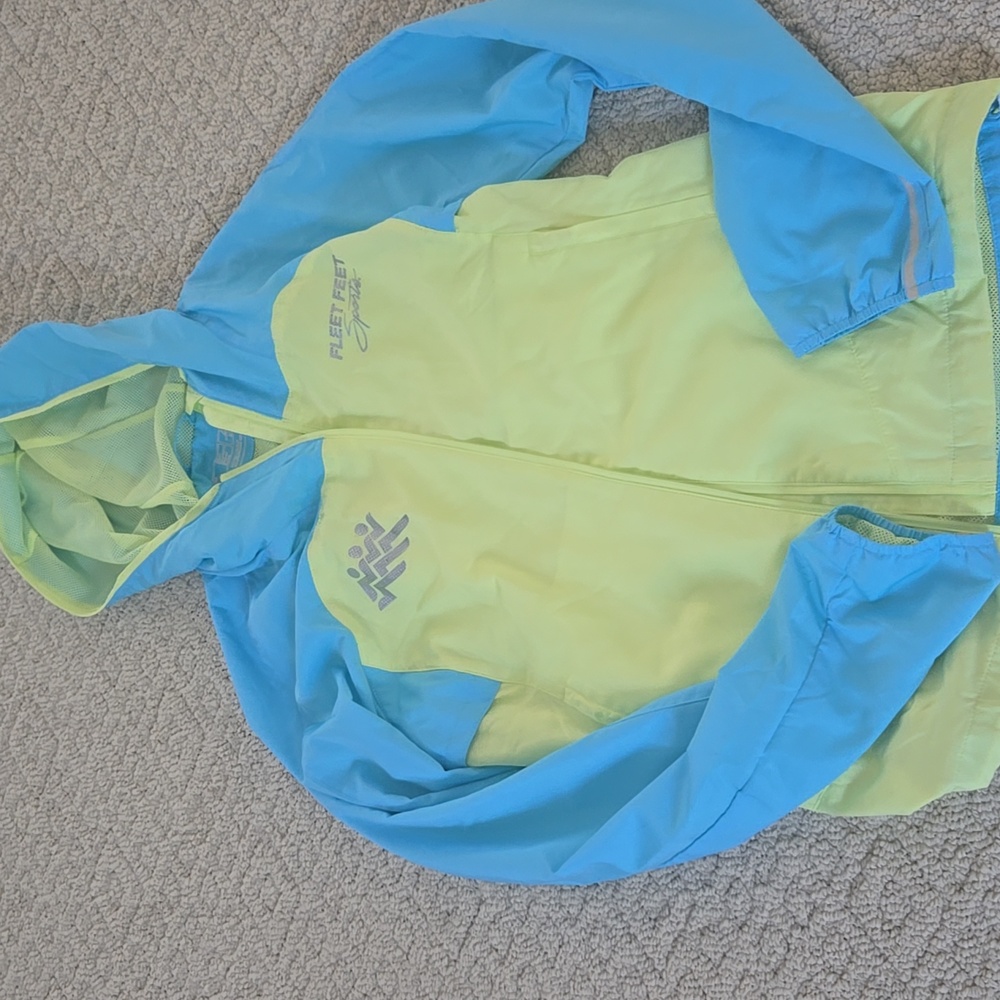 New Balance Blue and Yellow Women's Jacket